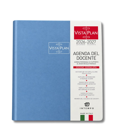 Agenda Del Docente 2026/2027 – Azzurro