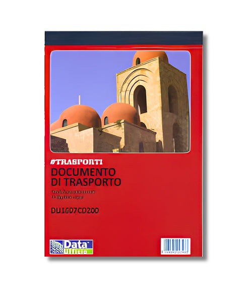 Blocco Ddt Documento Di Trasporto Data Ufficio – 33 Moduli In Triplice Copia