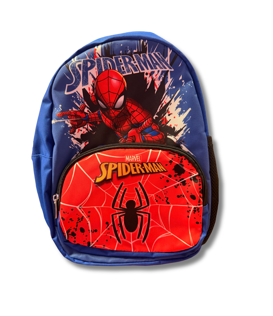 Zainetto Spider-Man con tasca frontale e taschino laterale