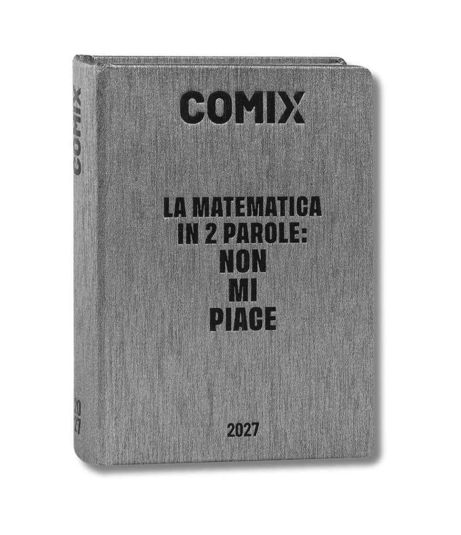 Diario Agenda Mini 16 Mesi 2026/2027 Comix Gear black