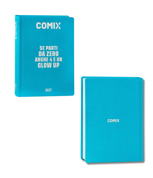 Diario Agenda Mignon Plus 16 Mesi 2026/2027 Comix Azzurro
