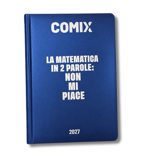 Diario Agenda 13 Mesi 2026/2027 Standard Comix Easy Blue