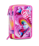 Astuccio 3 Zip - Joyful Pins Girl - foto 1