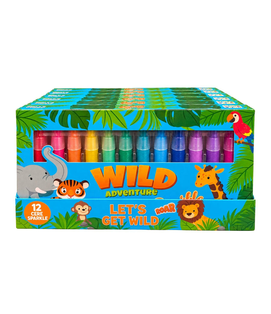 Pastelli A Cera Sparkle (Confezione 12)
