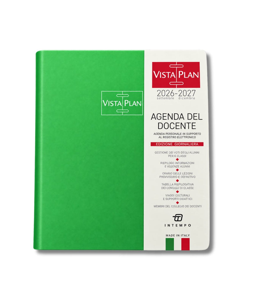 Agenda Del Docente 2026/2027 – Verde