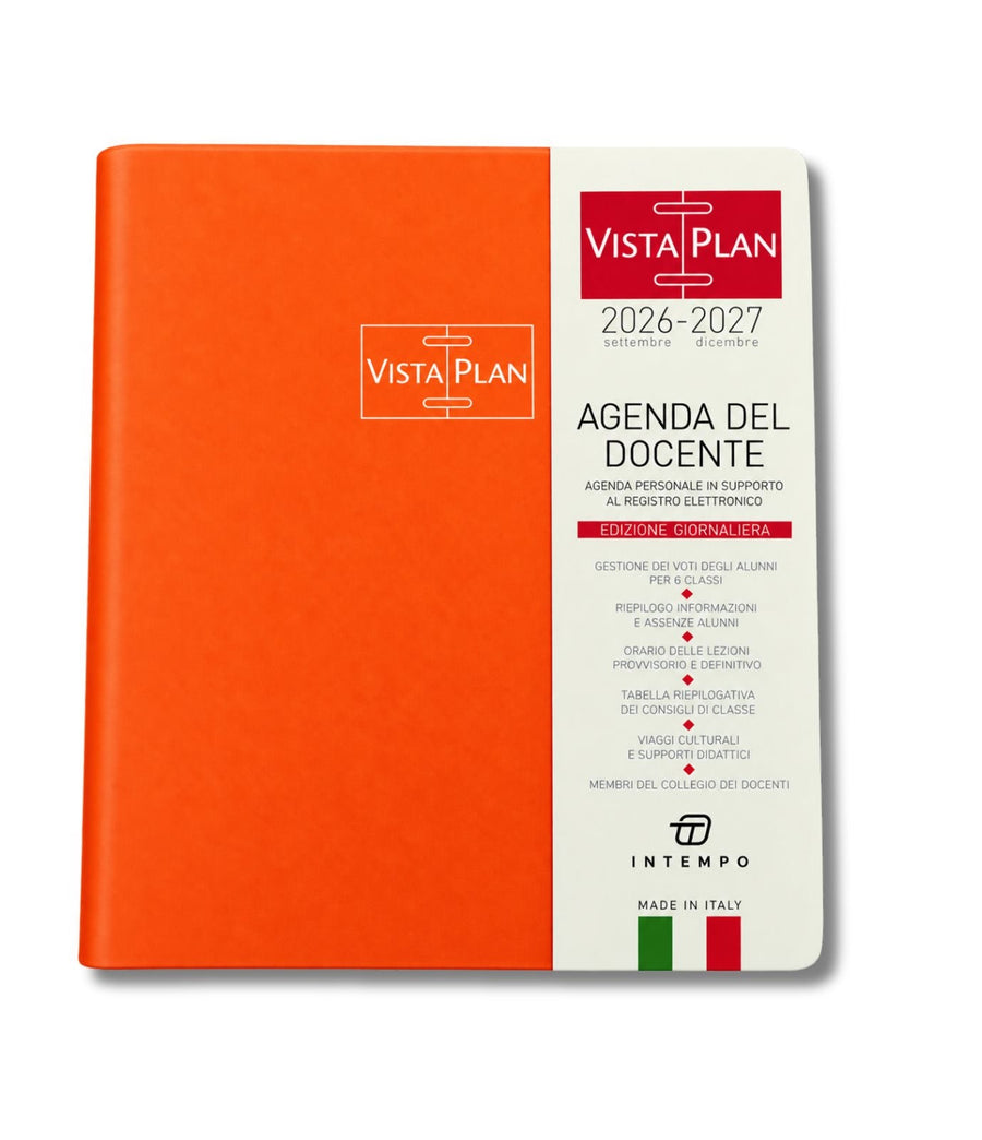 Agenda Del Docente 2026/2027 – Arancione