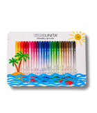 Set 24 Pennarelli Brush Bi-Punta Tintaunita Tropical Edition - foto 1