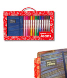 Set Regalo Tintaunita Jeans – Notebook E 12 Pennarelli - foto 2