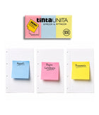 Set 3 Blocchetti Post-It Tintaunita Desk Stacca&Attacca - 300 Foglietti Totali Colori Pastello (40X50 Mm) - foto 2
