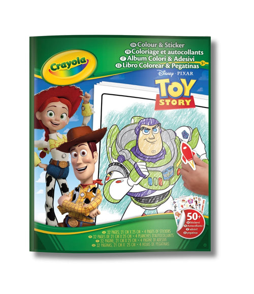 Crayola Toy Story – Album Colori & Adesivi