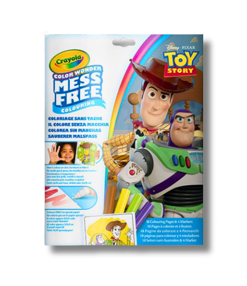 Crayola Color Wonder Toy Story – Kit Colora Senza Macchia