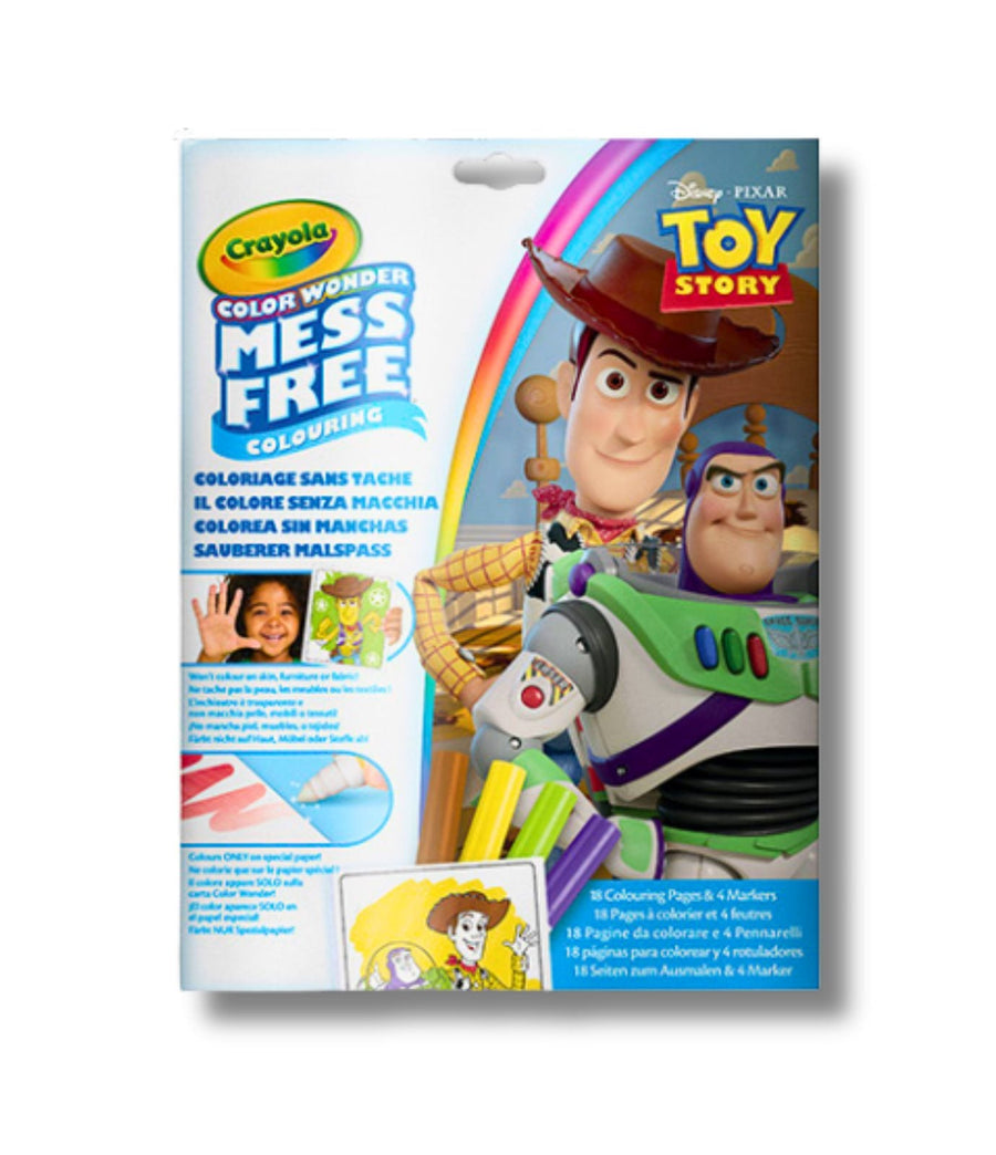 Crayola Color Wonder Toy Story – Kit Colora Senza Macchia
