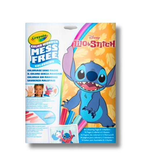 Crayola Color Wonder Lilo & Stitch – Kit Colora Senza Macchia
