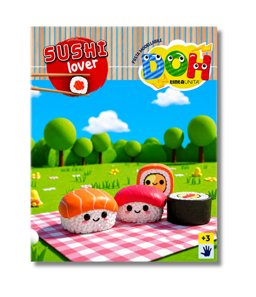 Set Pasta Modellabile " Sushi Lover" -DOH TINTAUNITA
