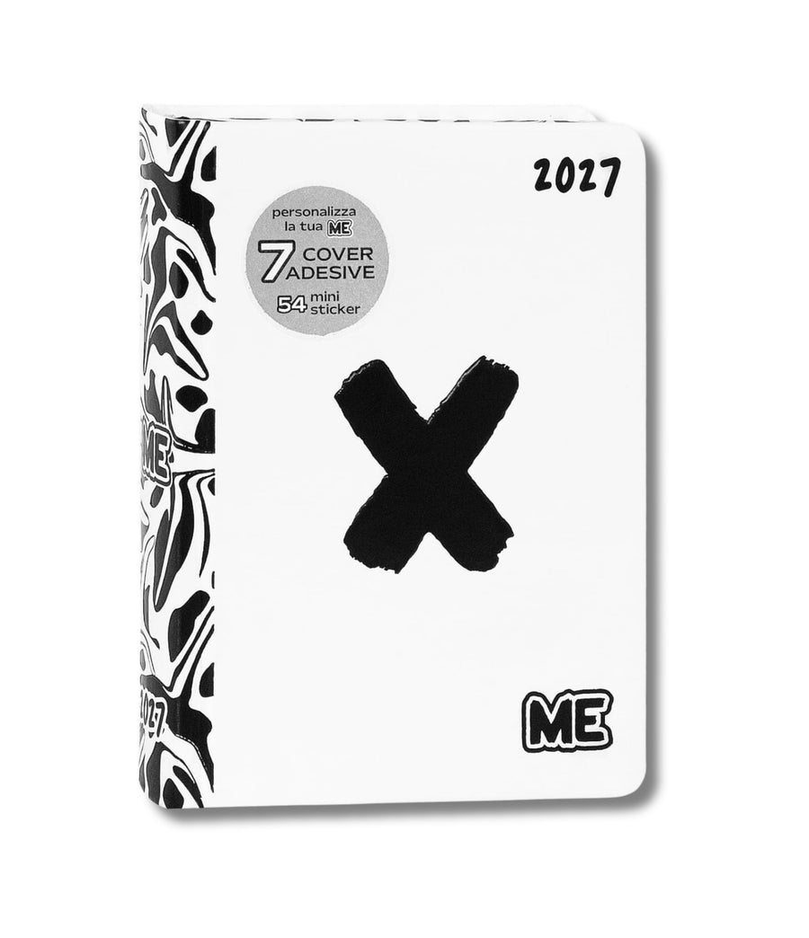 Diario Agenda 16 mesi Medium Comix Classic Me My Evolution X - Diario scolastico 2026-2027
