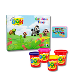 Pasta Modellabile DOH Tinta Unita Box Cute Animal Friends Dolci Animali - foto 2