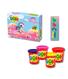 SET PASTA MODELLABILE DOH PICCOLI UNICORNI TINTA UNITA - foto 2