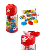 Borraccia in plastica con beccuccio e Plastilina TintaUnita Doh + accessori - foto 3