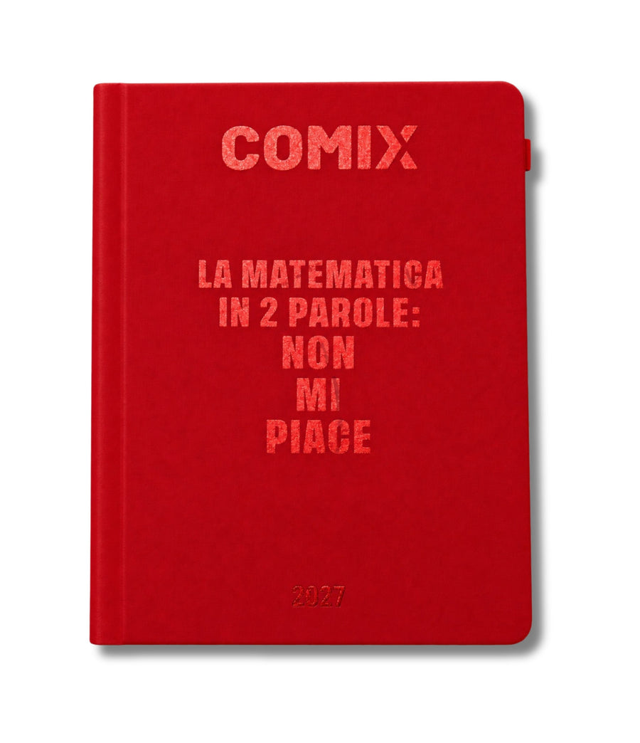 Diario Agenda Mignon Plus 16 Mesi 2026/2027 Comix Red